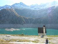 Salita al Rifugio Prudenzini (2235m) dalla Val Salarno in Val Camonica (11 ottobre 08)  - FOTOGALLERY